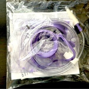 NEW Covidien Kangaroo Epump Set Anti-free Flow 1000ml w/flush bag Medical